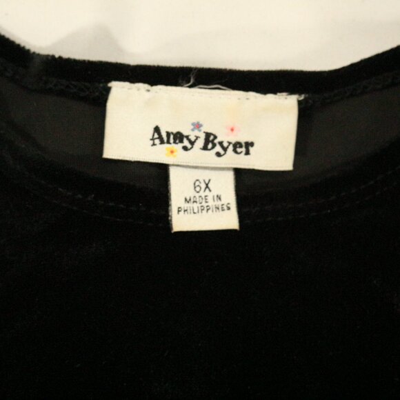 AMY BYER Rhinestone Lace Layered Skirt A-Line Dress Sz 6X - Picture 5 of 8